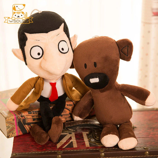 Fun Bear Plush Toy Kawaii Cartoon Bean Figures Small Cute Animal Baby Stuffed Doll Mini Pillow Decor Adorable Soft Girl Kid Gift