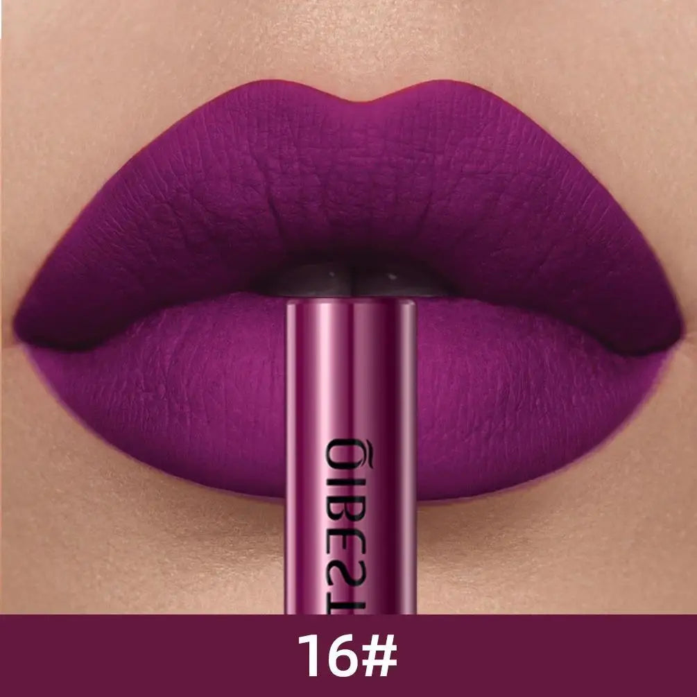 Matte Liquid Lipstick Waterproof Long Lasting Velvet Mate Nude Red Lip Gloss Lint Tube Makeup Cosmetic Lipsticks Lipgloss