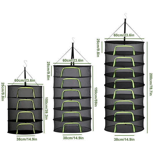 Herba DryNet Trockennetz - 4-8 Lagen Hängend 60x60 cm