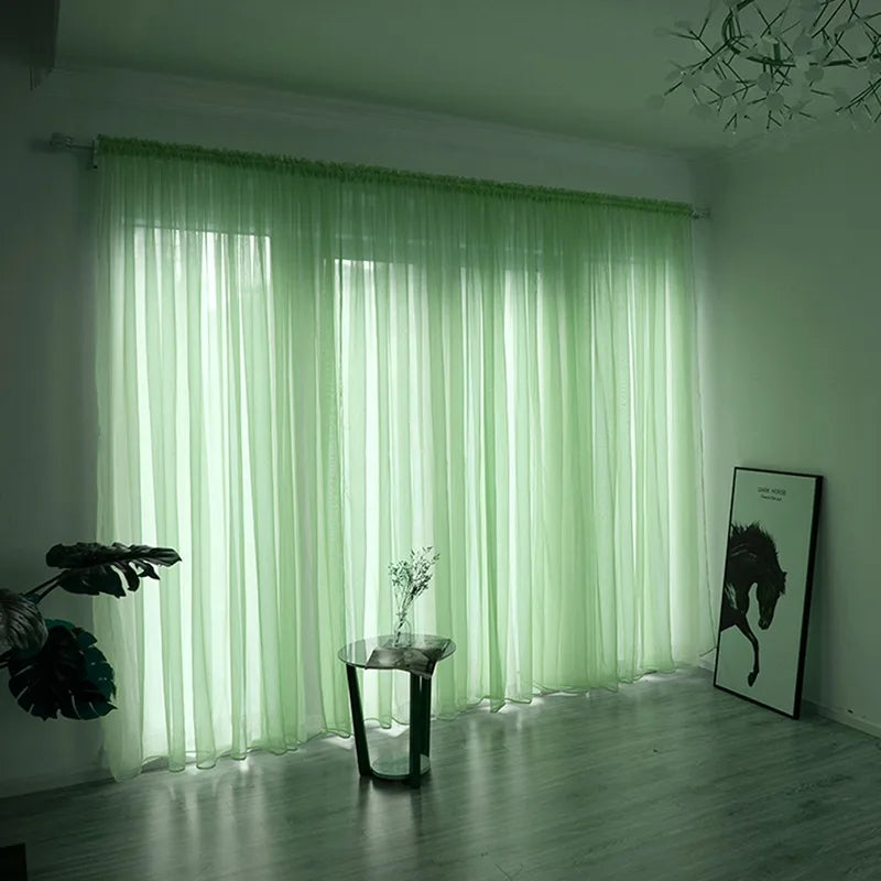 Zhejiang Vorhang Transparent - 100x200cm Polyester 1Stk
