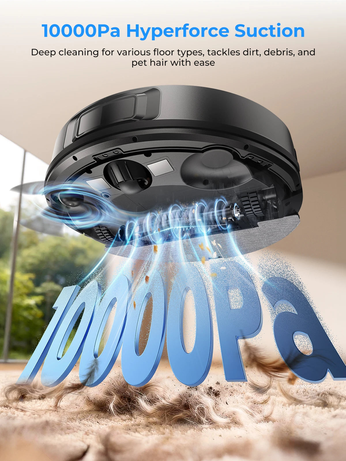 Laresar L30 Beutellos Zyklon-Saugkraft - Kapazität 300 ml, 10000 Pa