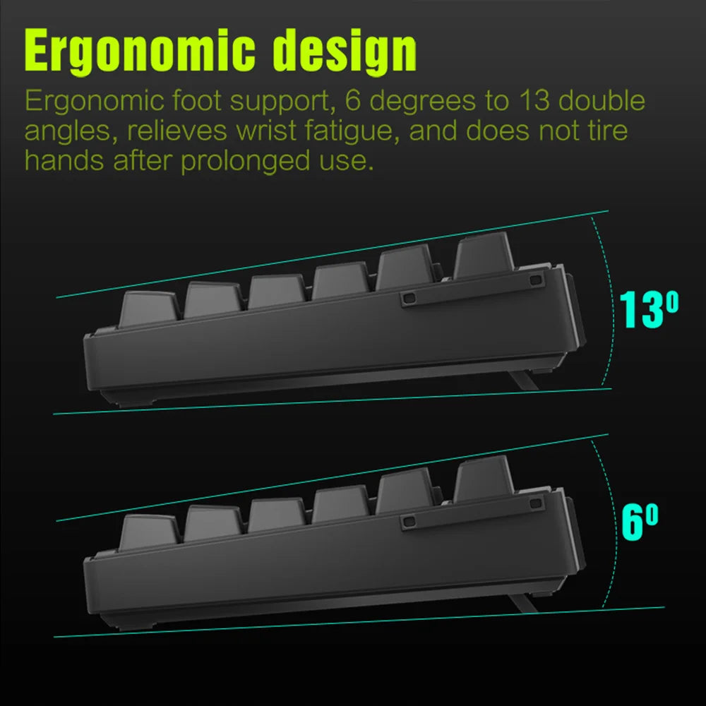 MRSVI K1 PRO LCD-KI-Tastatur - 80% mechanisch Hot-Swap