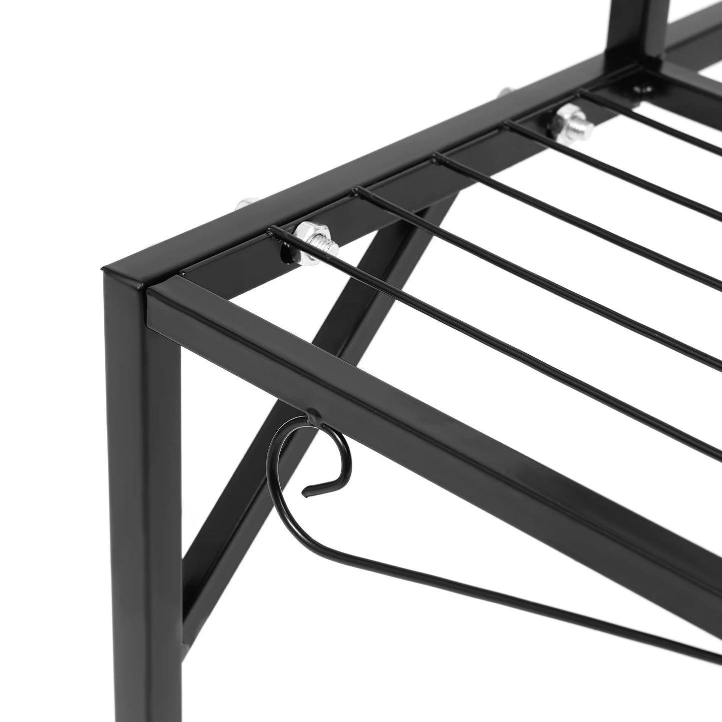 NONE Blumentopf-Präsentationsständer 3-stöckig 70x58x60 cm Metall