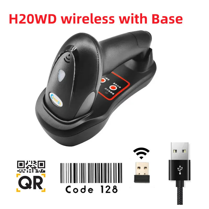 CHIYI Scanner 1D 2D Handheld Bluetooth - 300x300 100Hz A6