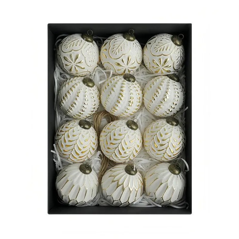 Choice Antik-Weihnachtskugeln Klassisch - Inhalt 12 Stück 8 cm