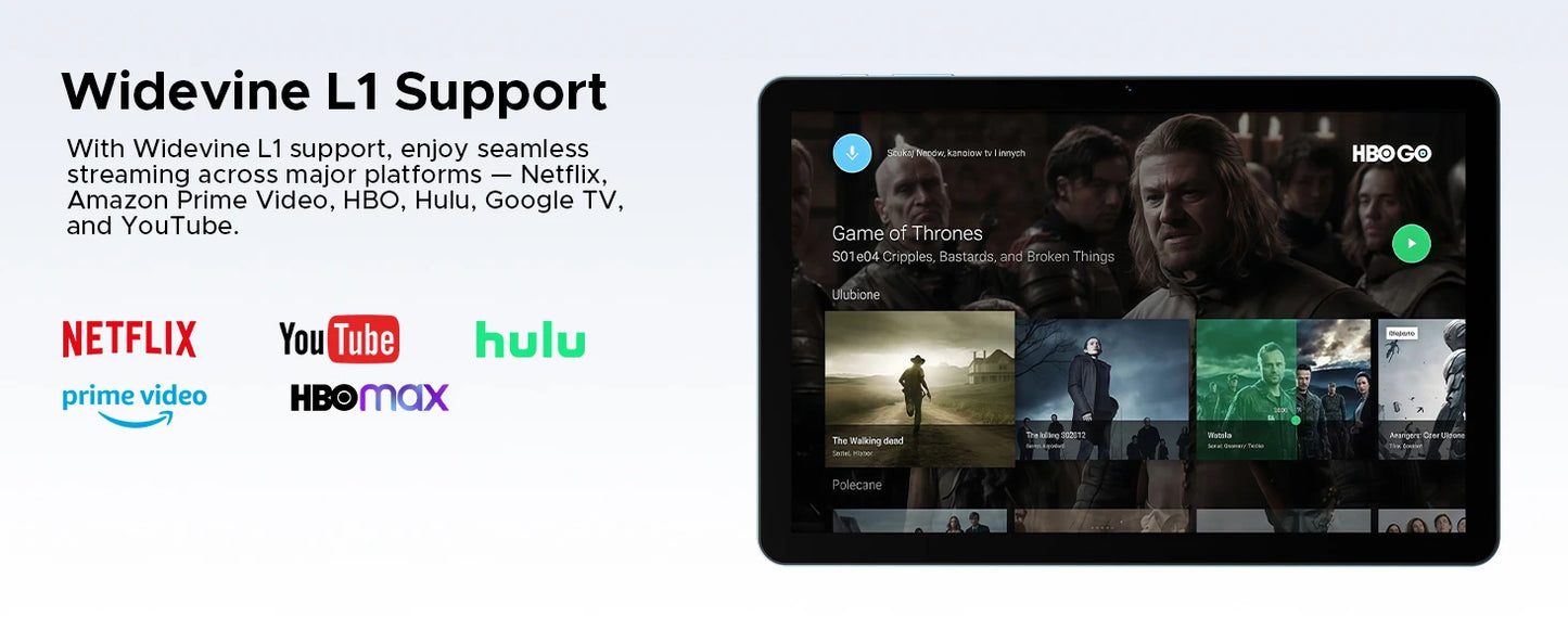 DOOGEE Tab G5 Gemini AI - 128GB ROM, 7500mAh Akku, 10,1 Zoll Display