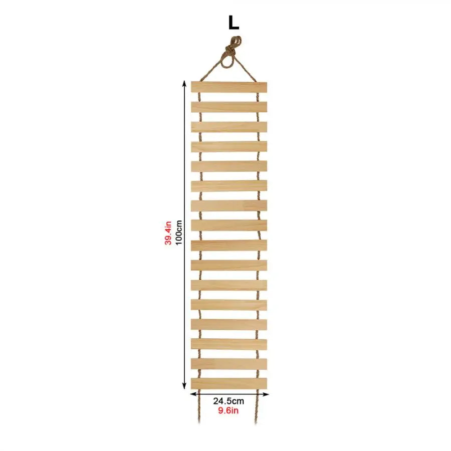Cat Tree Cat Wall Mounted Climbing Wooden Shelves Posts Ladders with Hammock and Cat House Cat Bridge for Kittens Perch Sleeping