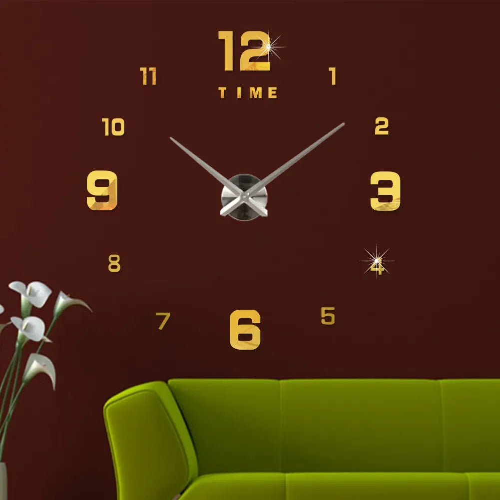 Choice Quartz Wanduhr Modern - Acryl Leise Groß 60cm