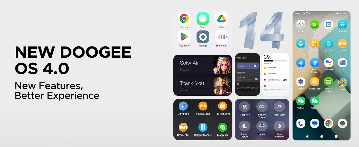 DOOGEE V40 Pro Robustes Gaming Smartphone - 8600 mAh 33W 6,78 Zoll