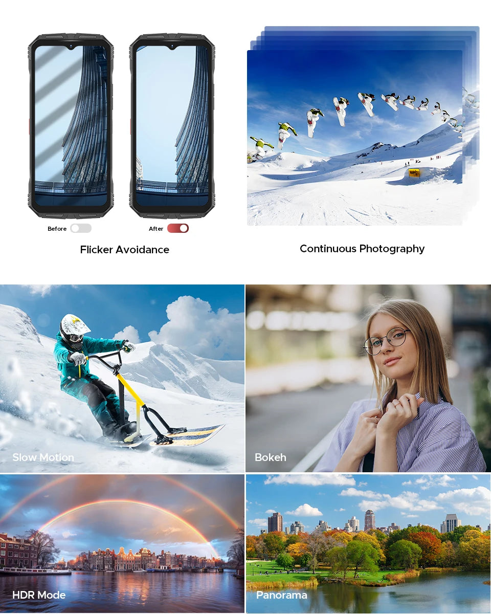 Doogee S118 Pro Robustes 5G Smartphone - 10800 mAh, 33W, 6,6 Zoll