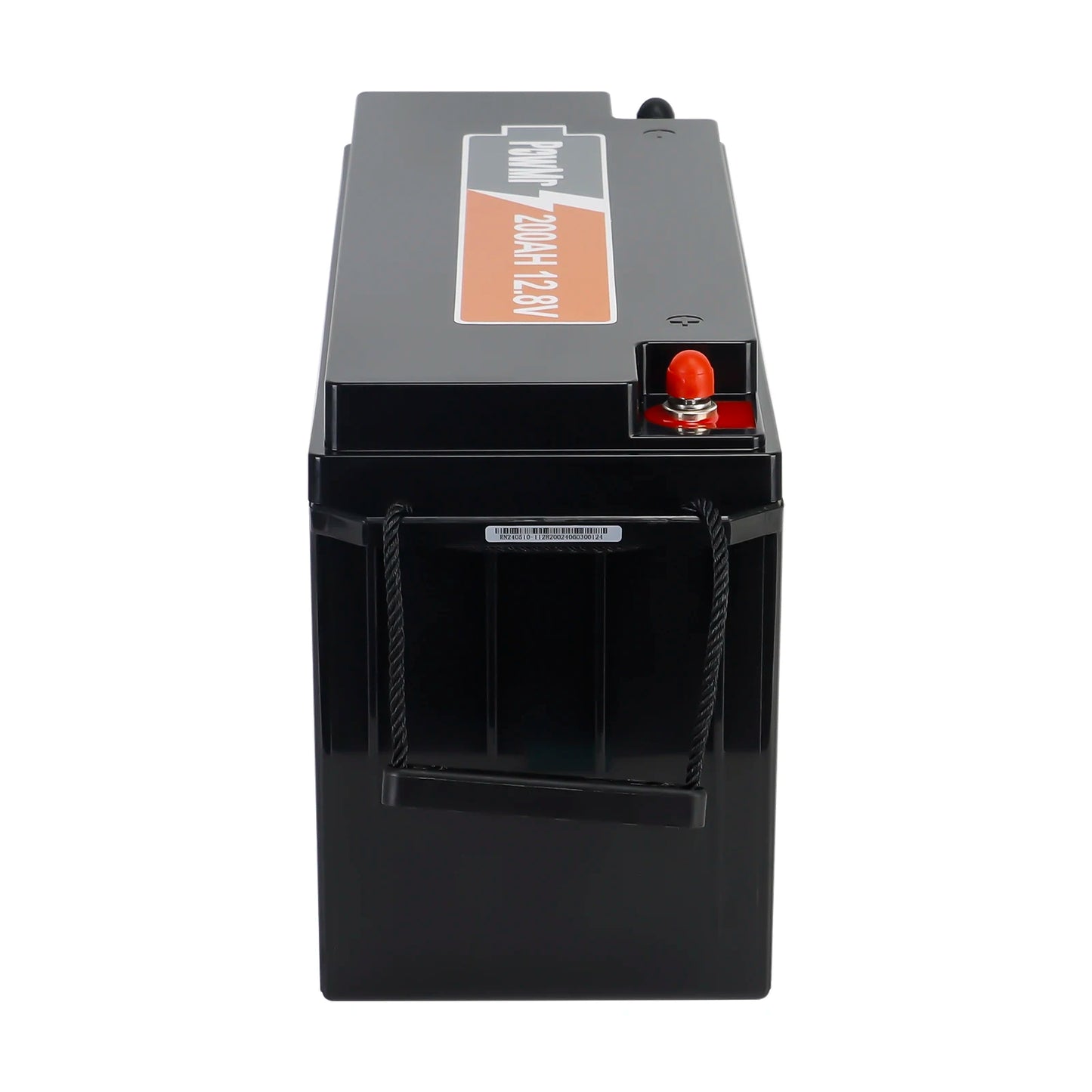 PowMr 12,8V 200AH LiFePO4-Batterie wiederaufladbar Grade A-Zellen 2560WH eingebauter BMS 6000+ Zyklus Heim-Lithium-Batterie-Energiespeicher