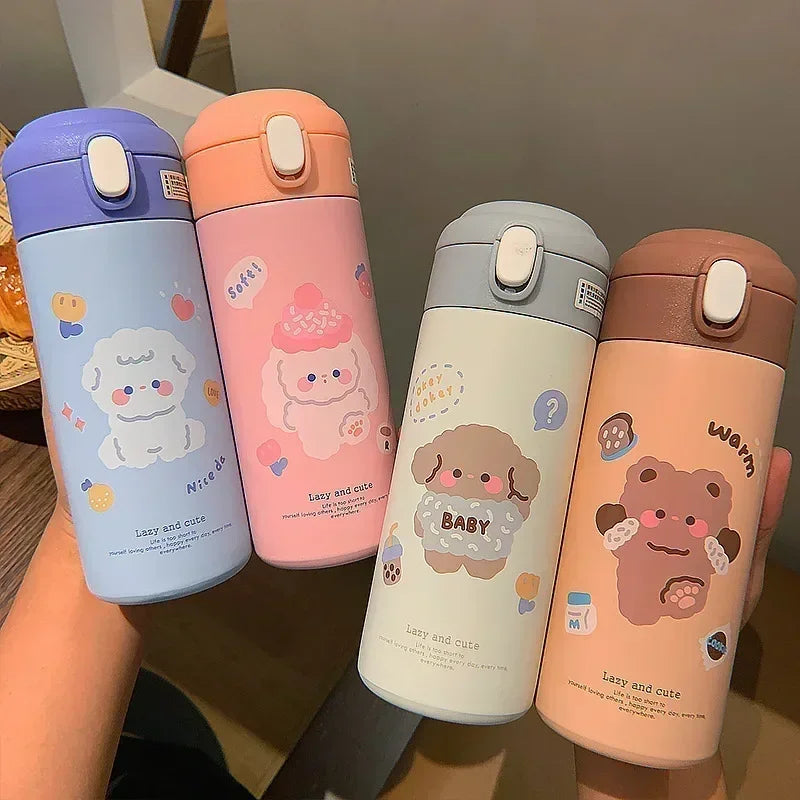 SMHXIANGQIANJIN Thermosflasche Vakuum - 380ml Edelstahl