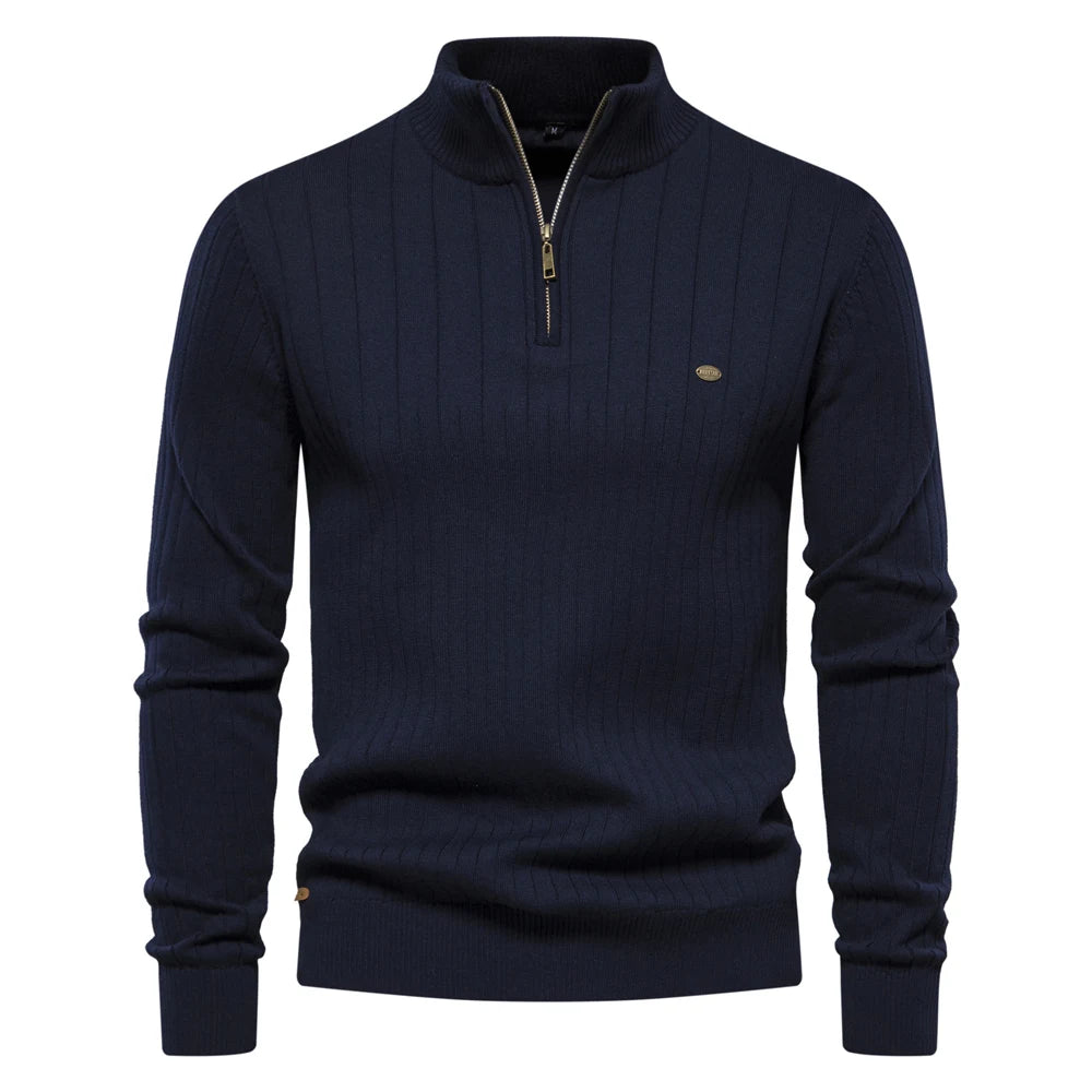 AIOPESONCN Y830 Zipper-Pullover - Größe M, Baumwolle