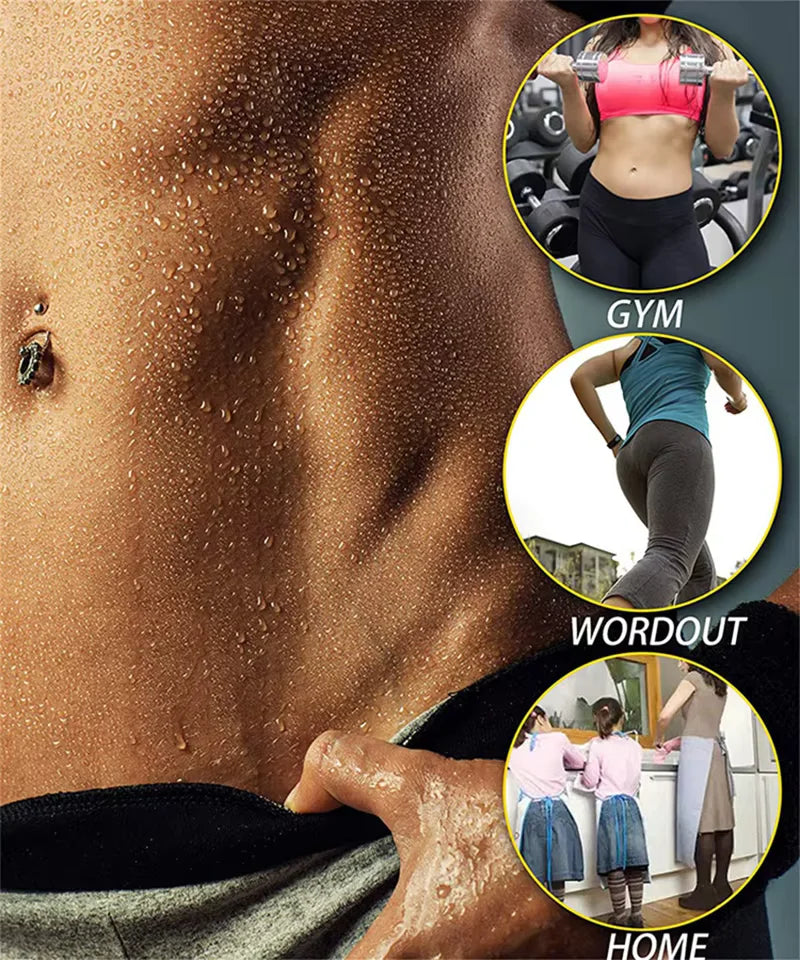 Damen Verstellbarer Bauchkontrolle Taillengürtel - Haken Workout Schweiß Sauna Effekt - Body Shaping Fitness Sport Taillen Trainer