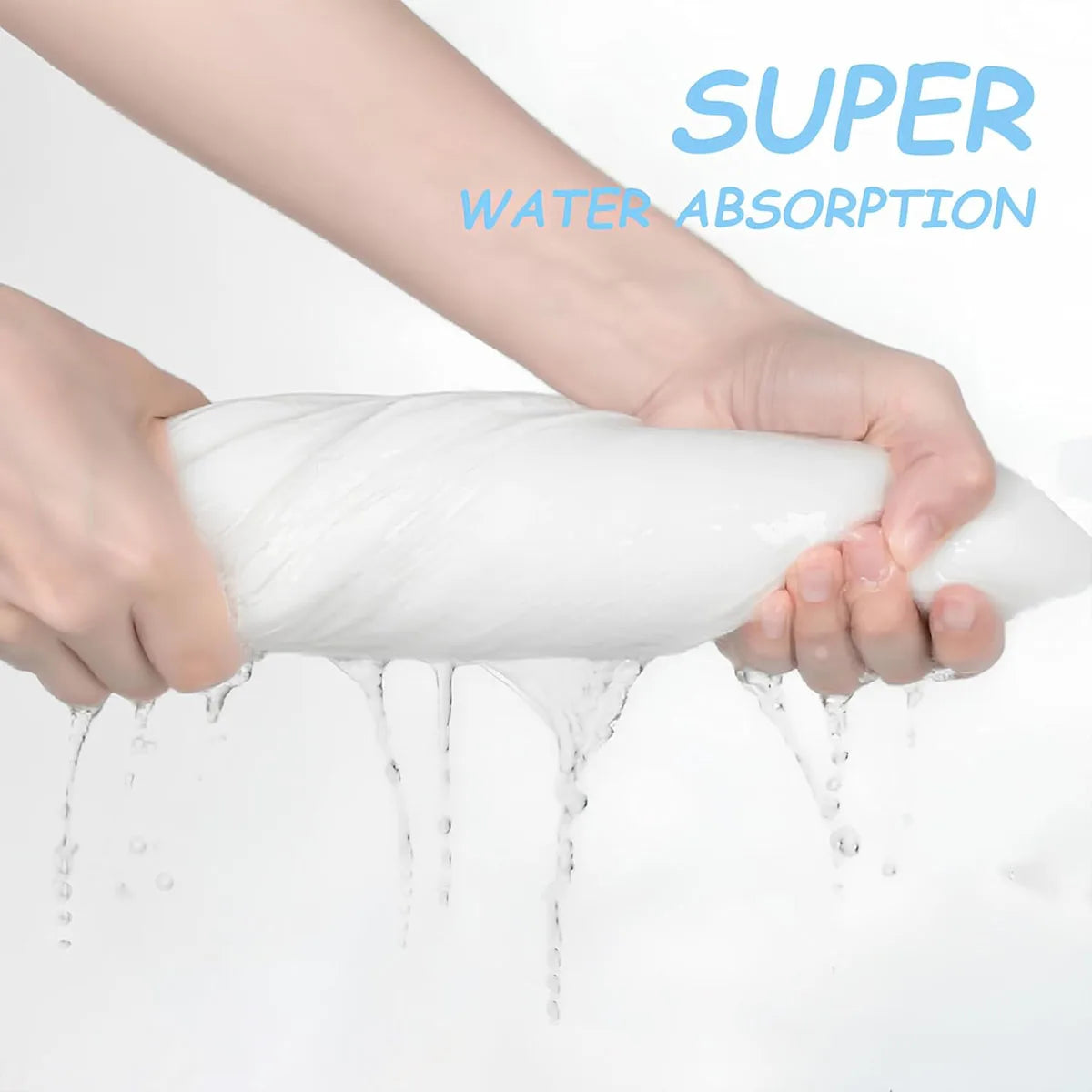 BIOSSANCE Premium Einweg-Badetuch - 100% Baumwolle, groß