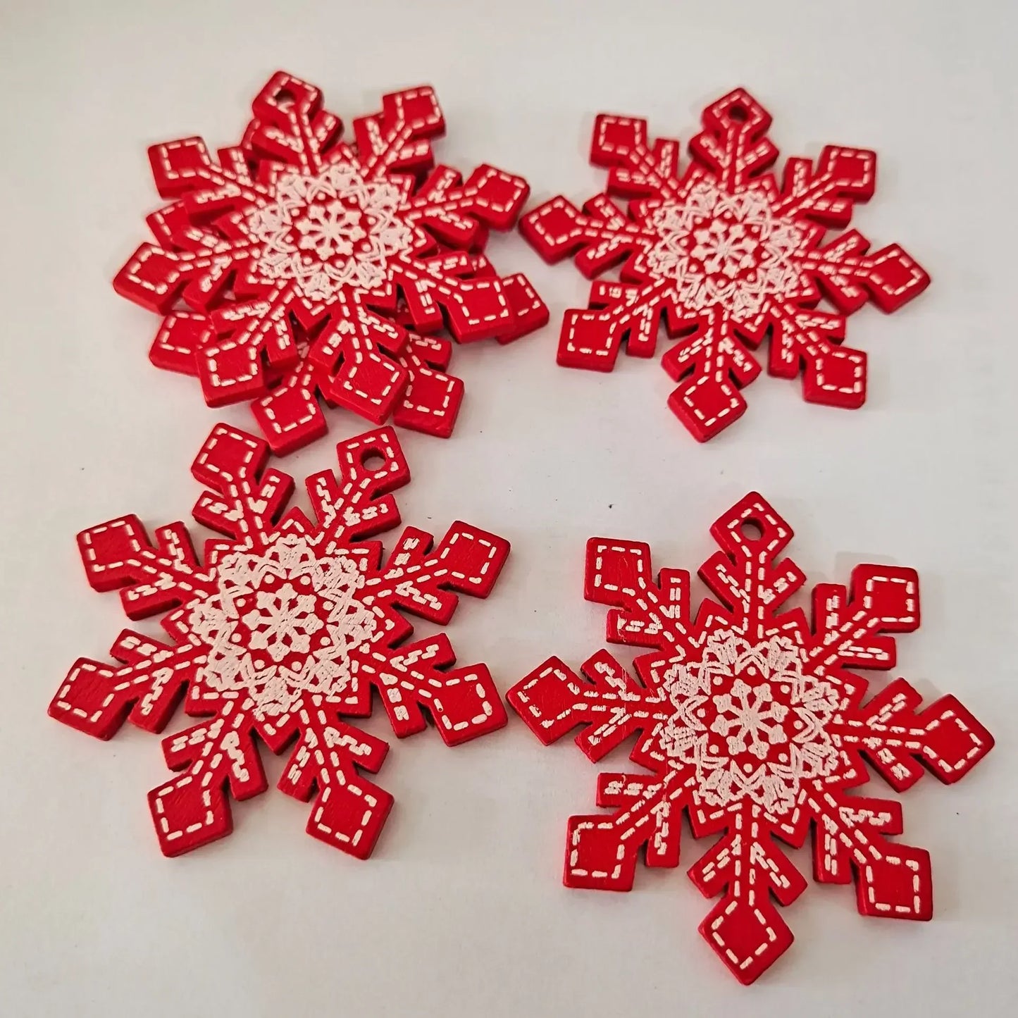 HighConcerned Mini Holzdeko - Unbehandeltes Holz, 4x5 cm, 10 Stück