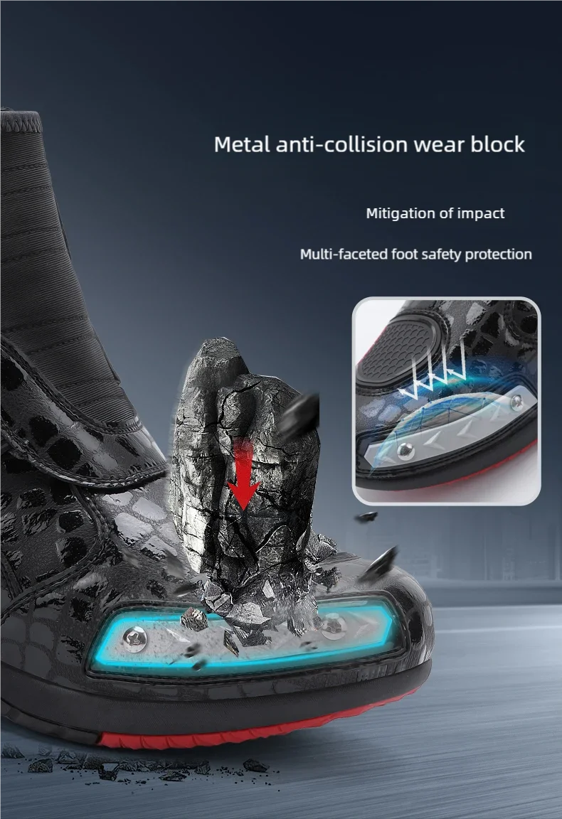 CN Fujian Sturzsicher Motorradstiefel - EU42 PU Obermaterial Gummi Sohle Bequeme Passform