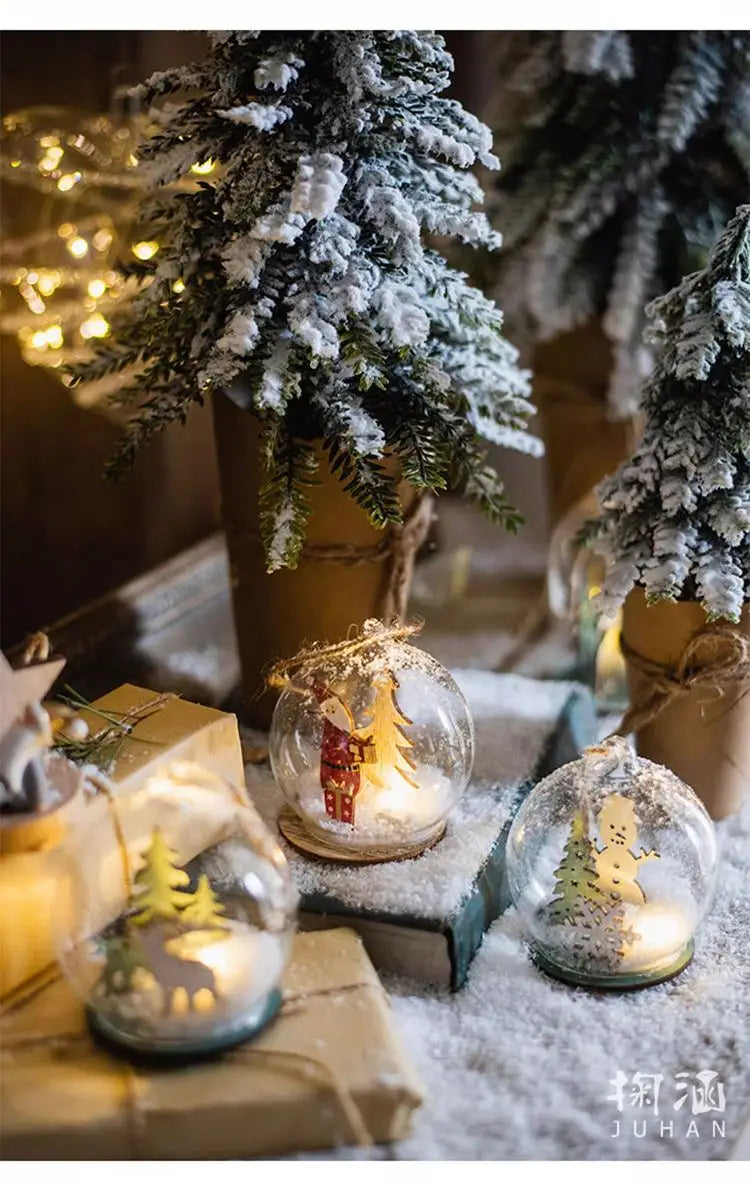 Luminous Lamp Glaskugeln Leuchtend - Durchmesser Ca. 4 cm, 6 Stück