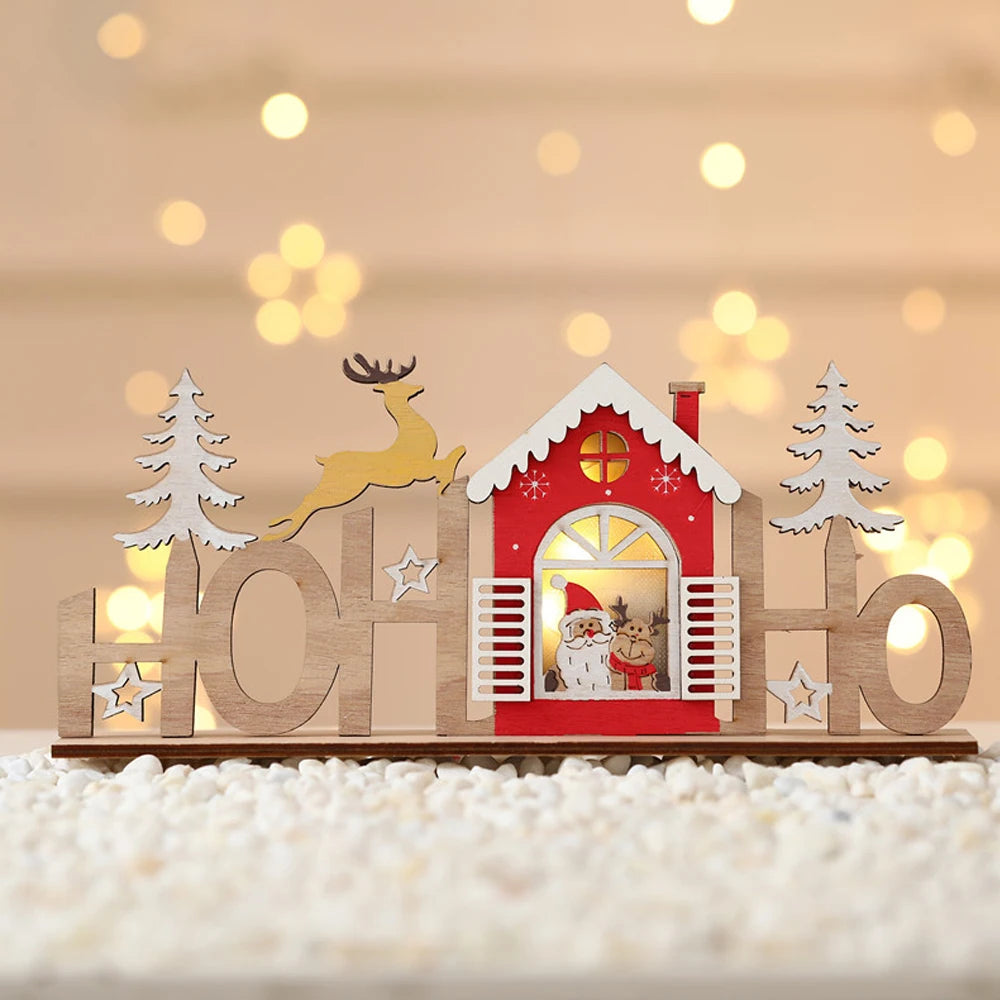 Choice Zwerg Santa Holzanhänger - Handgefertigt Mini, Material Holz