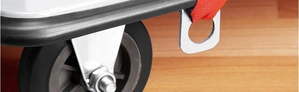 NONEM Plattformwagen Klappbar - Tragkraft 300 Kg, Maße 85x50 by Golden Bridge Store