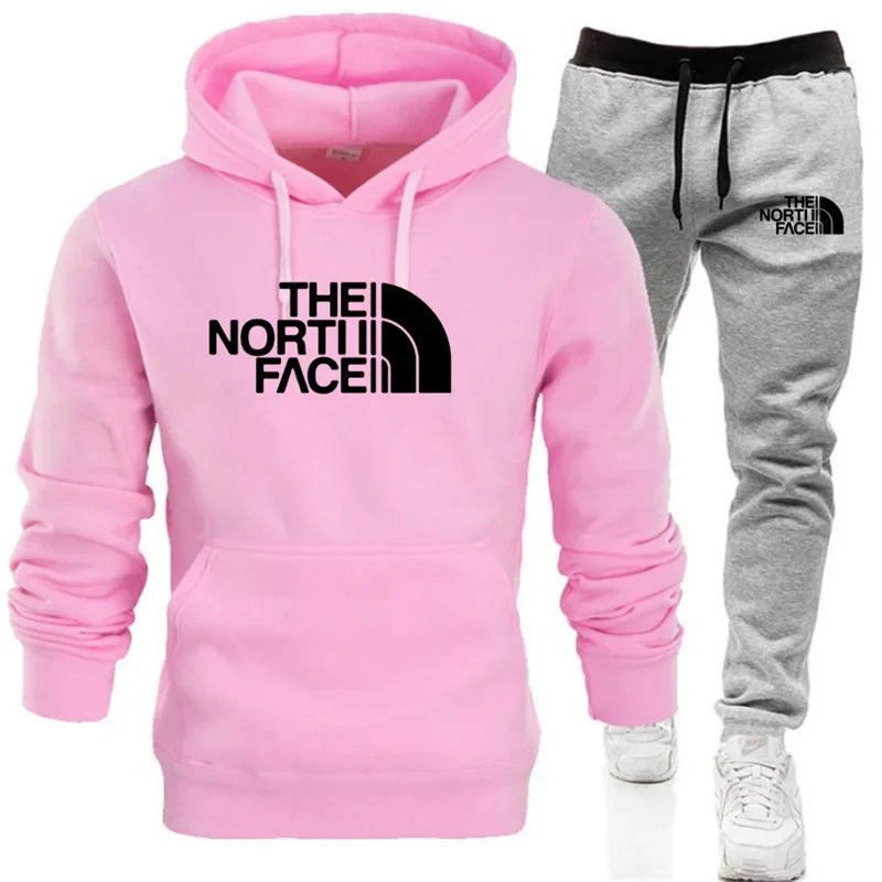 Zhejiang Hoodie Set Fleece - Polyester, Elastische Taille