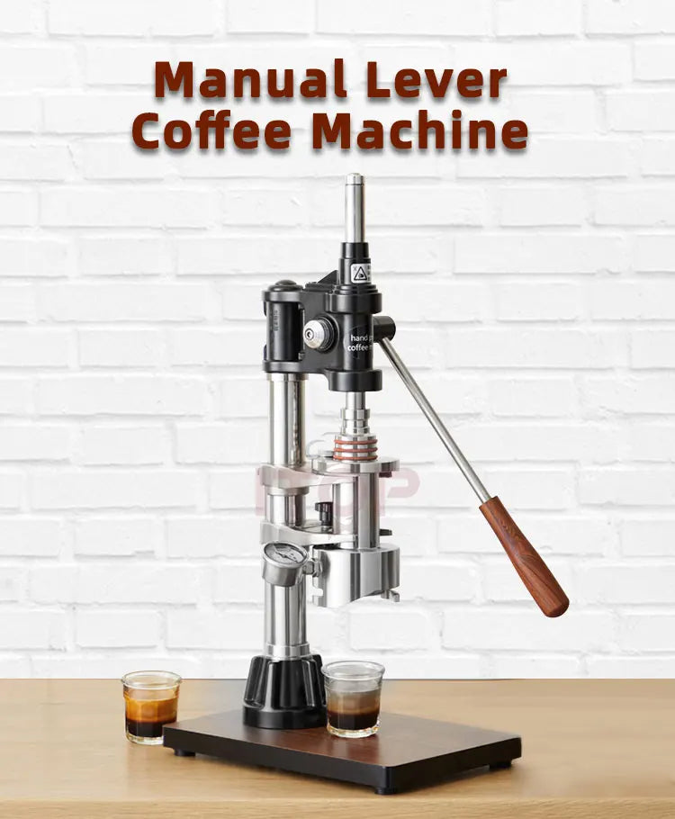 ITOP 1-16 Bar Hand-pressed Coffee Machine Manual Espresso Commercial Home Extraction Variable Pressure Lever Coffee Maker