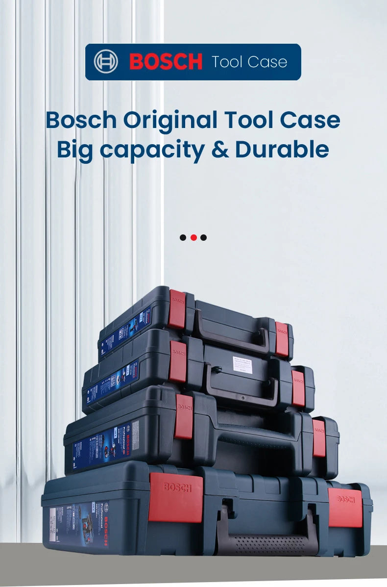 Bosch Tool Box Portable Plastic Storage Case