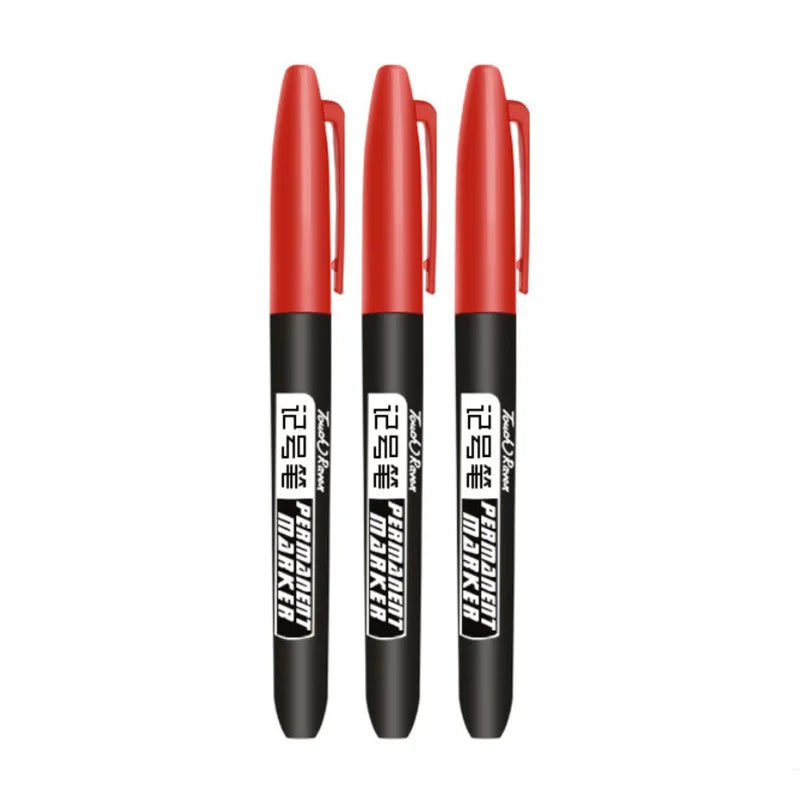 AIWOSUOAIB Permanentmarker 3er Öl - 1,5mm Schwarz Blau