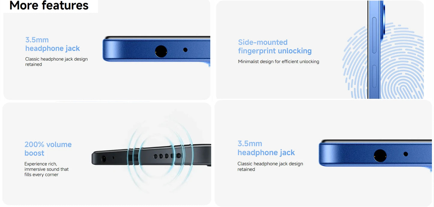 Redmi 15C 4G Smartphone NFC - 6000mAh 33W 6,9 Zoll