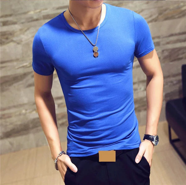 Herren T-Shirt 2025 - MRMT Brand 10 Farben Fitness V-Neck S-5XL