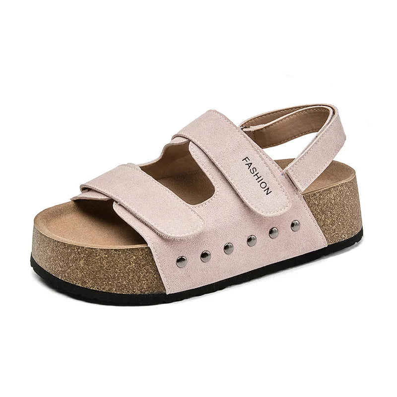 Women Sport Platform Sandals Flats Summer Shoes 2025 New Fashion Brand Open Toe Shoes Causal Slippers Sneakers Mujer Sandalias