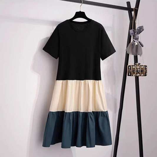 Maternity Stillkleid Sommer Stillfunktion - Polyester Mini