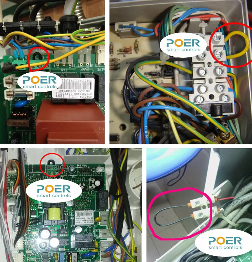 Smart-Thermostat 2025: POER Wireless WiFi Heizung - Digital Temperaturregler Gaskessel Alexa Collection