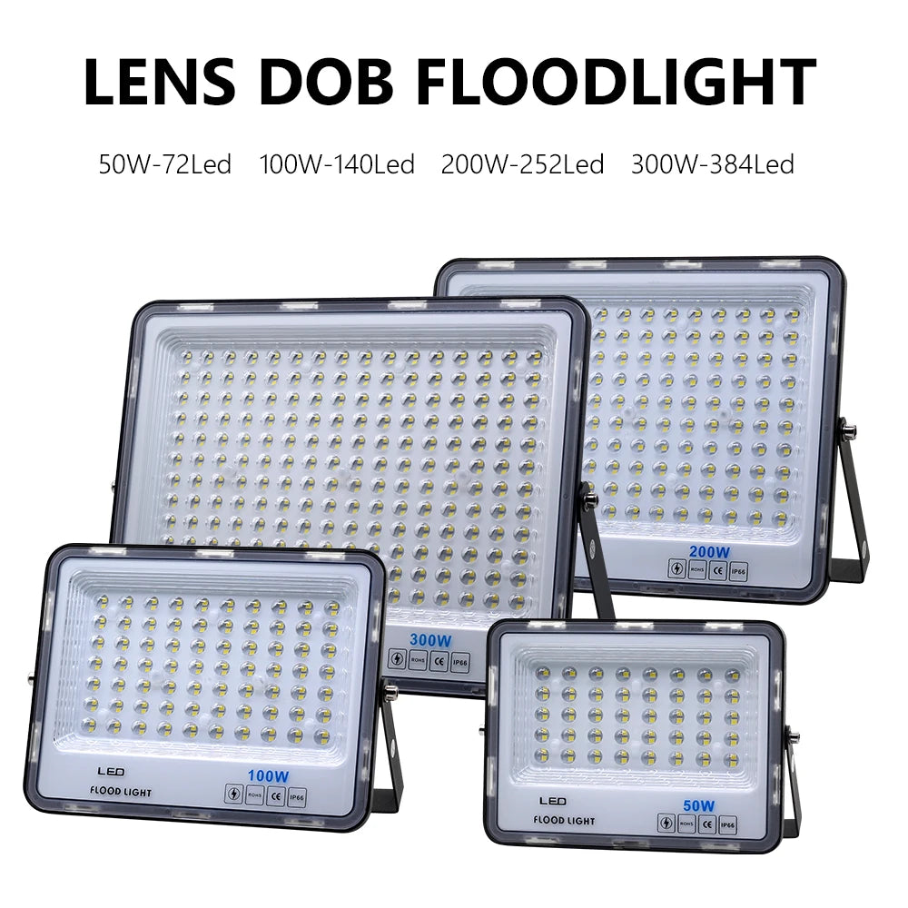 LED-Flutlicht Outdoor-Beleuchtung 220V 240V Flutlicht wasserdicht IP66 Reflektor Projecteur LED Exterieur Focus Spotlight