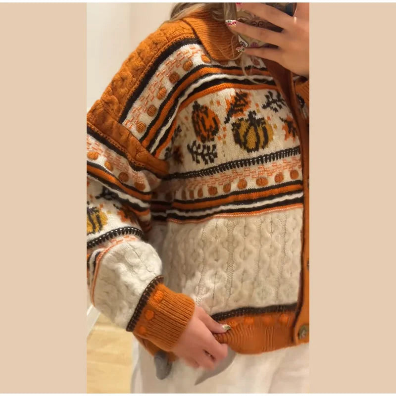 LunaKnit Y2K Strickcardigan - Gr. M, Bambusfaser, Regular