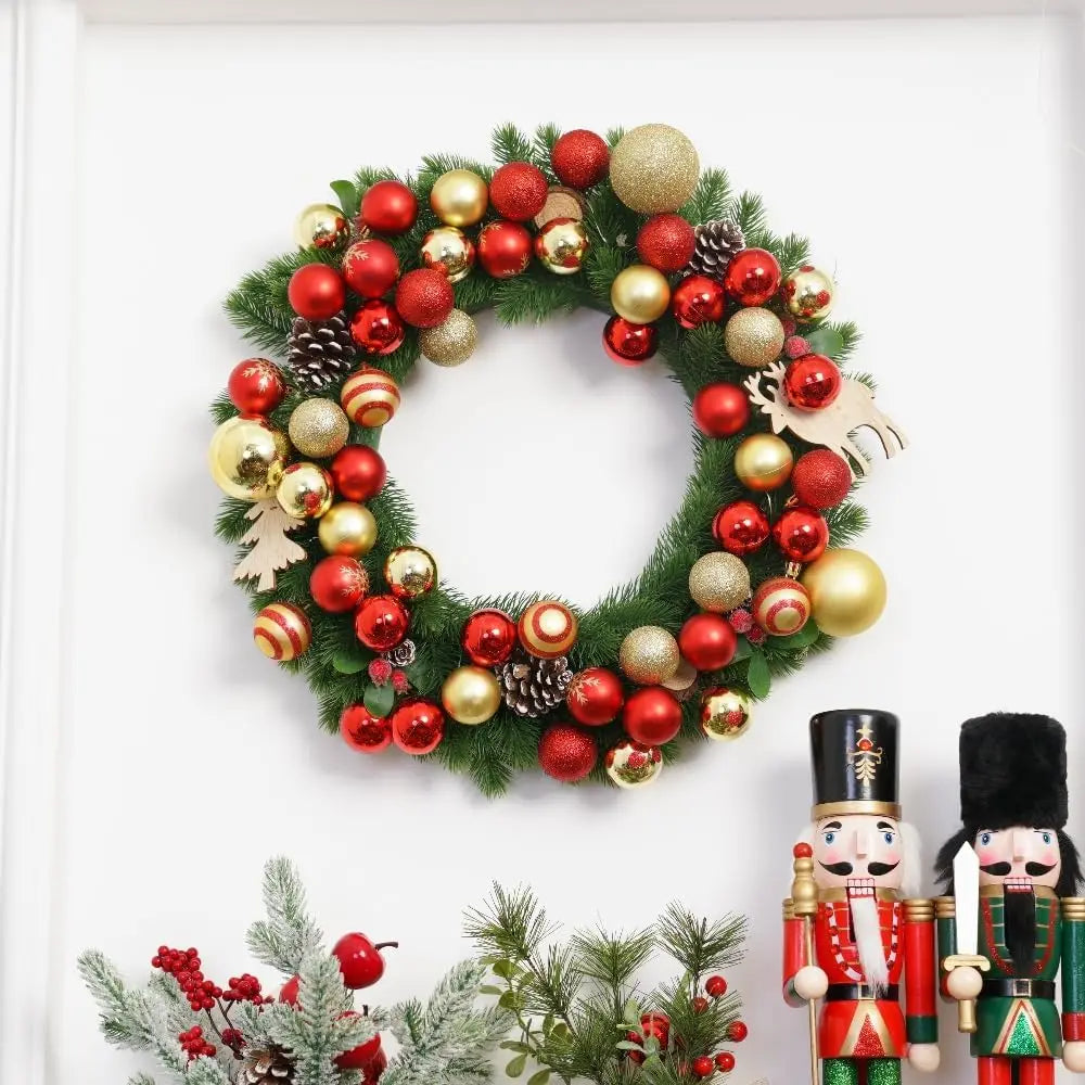 Choice Weihnachtskugeln Shatterproof - Kapazität 24 Stk, Ø4 cm