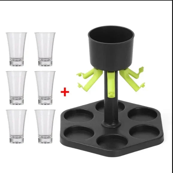 Dozator de shot-uri Choice - Joc de băut - 6 pahare de shot 60ml PC