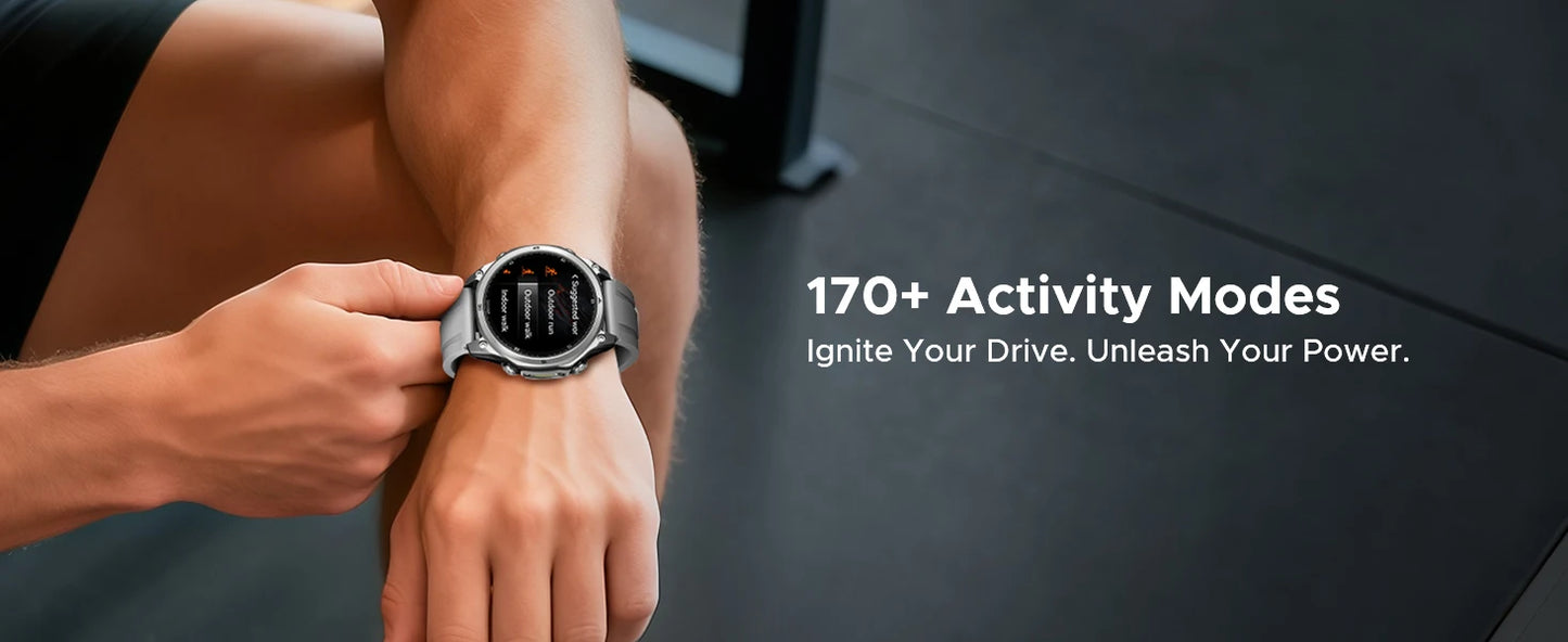 DOOGEE ANYWISE W1 LITE - Akku 8-12 Tage, 5ATM, 1,43Zoll