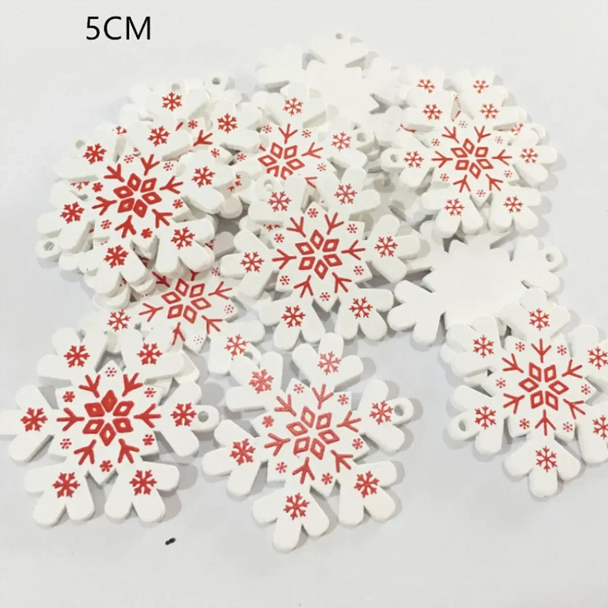 HighConcerned Mini Holzdeko - Unbehandeltes Holz, 4x5 cm, 10 Stück