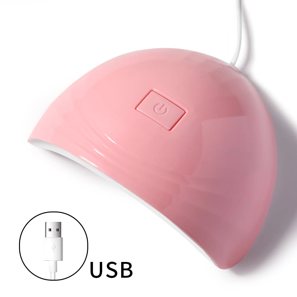 LULAA 18 UV LEDs Gel Nail Drying Lamp Mini LED Screen Nail Phototherapy Machine Professional Manicure Tool Salon Equipment