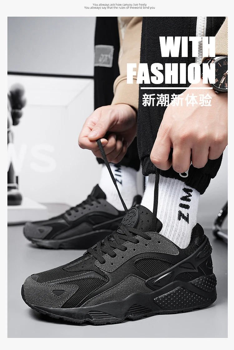 Male Sneakers Men’s Casual Shoes Running Sport Shoes Antislip Tennis Shoes for Men Mesh Breathable Outdoor Fashion Sports Shoes