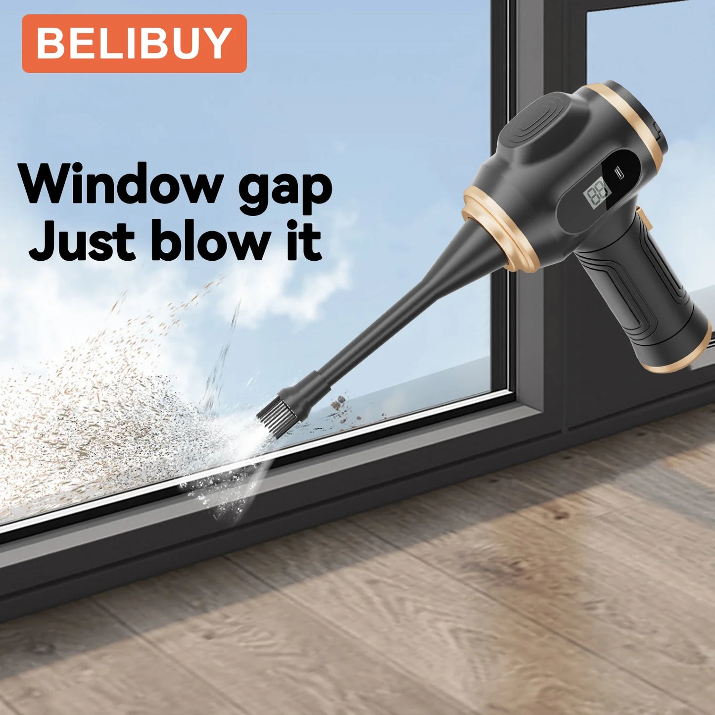 BELIBUY home appliance car vacuum cleaner high power strong suction carpet cleaner machine Portable vacuum cleaner