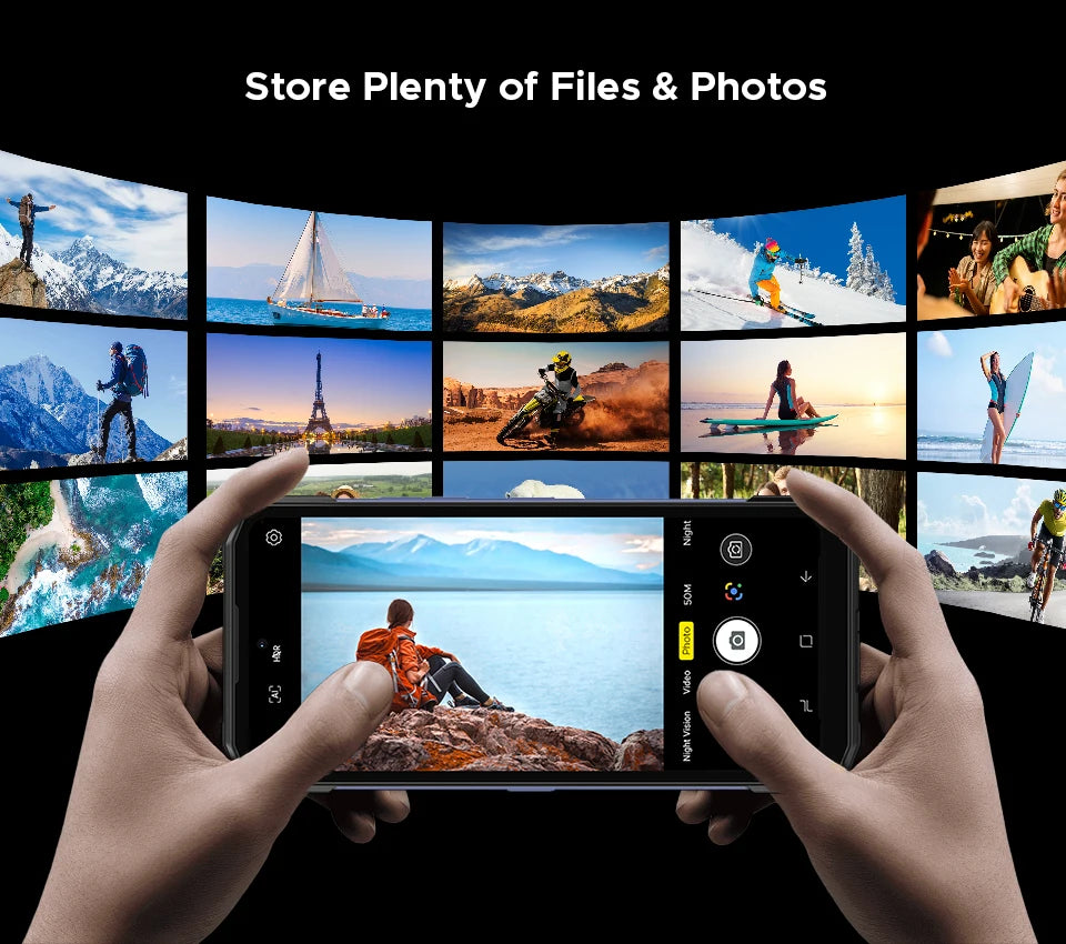 DOOGEE Blade20 Robustes Gemini AI Smartphone - 10300mAh 6,6 Zoll 18W