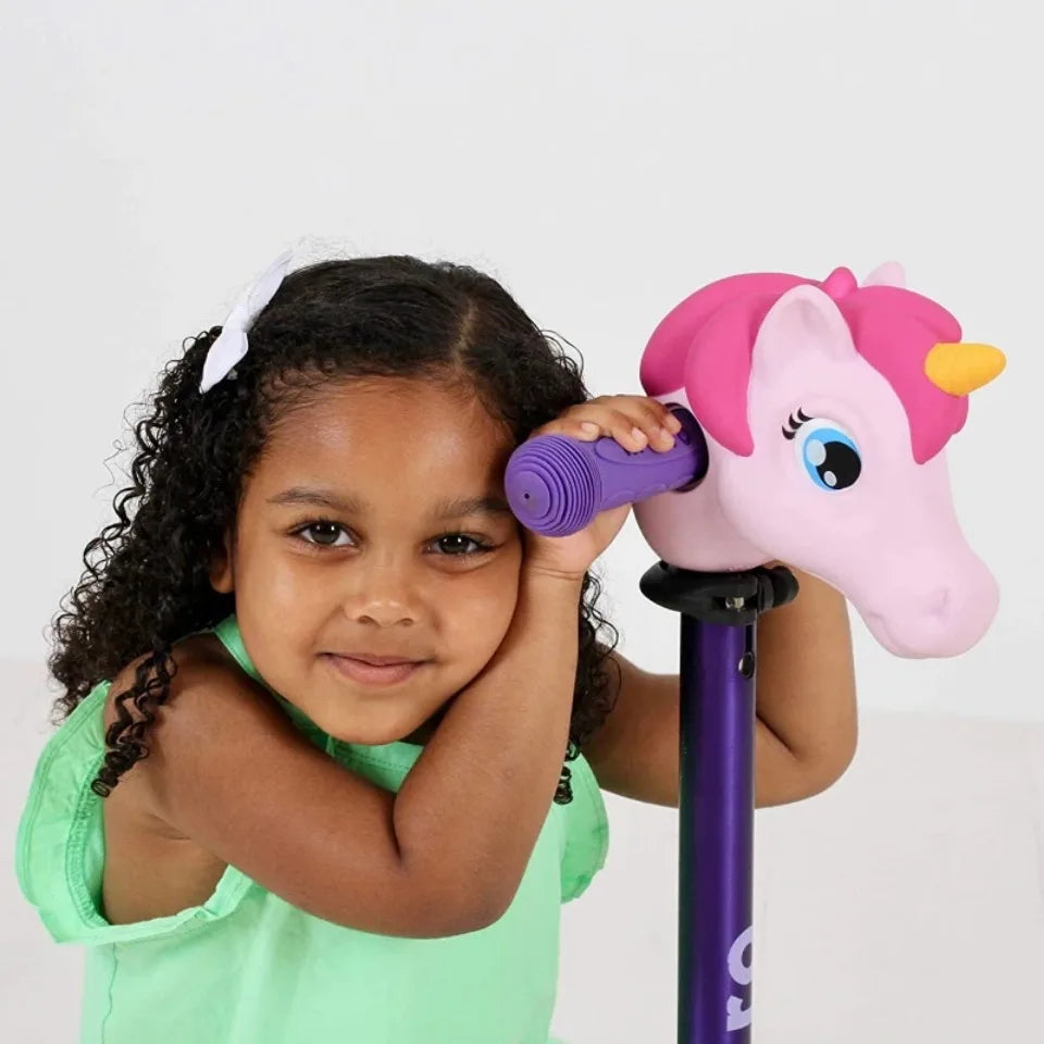 1STK Einhornkopf Spielzeug - Lenker Dekoration 12cm Kids