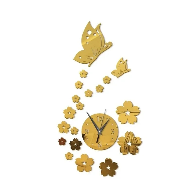 Hign Concerned OLZ0958 Spiegeluhr - 3D Acryl Ø45cm