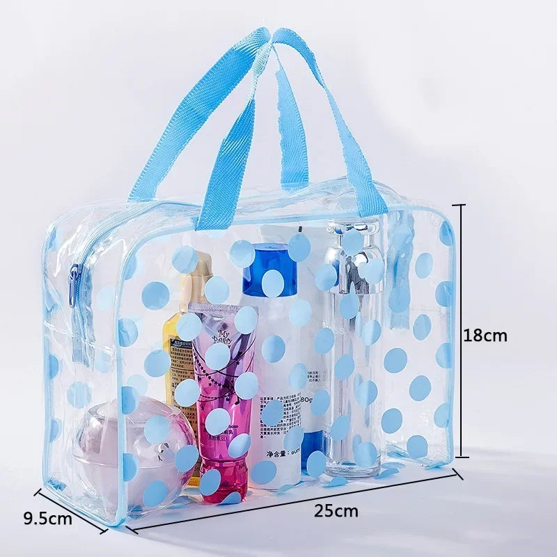 PVC Waterproof Swimming Bags Outdoor Sports Travel Bathing Storage Bag Women Transparent Beach Sea Pool Supplies