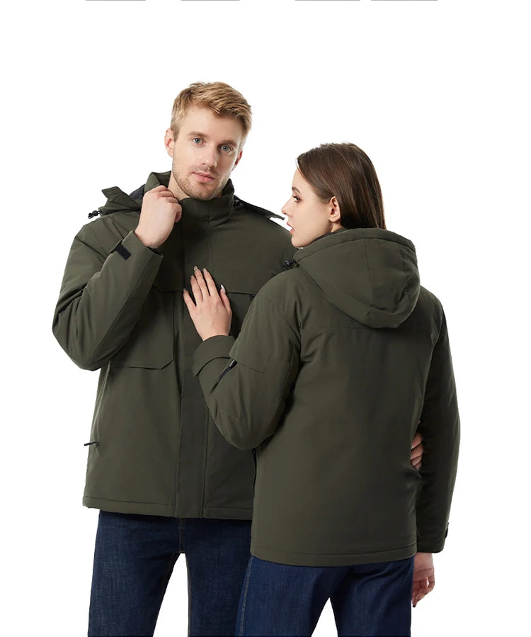 TODWARM 5588 beheizte Jacke Herren USB - 10000mAh 5V L