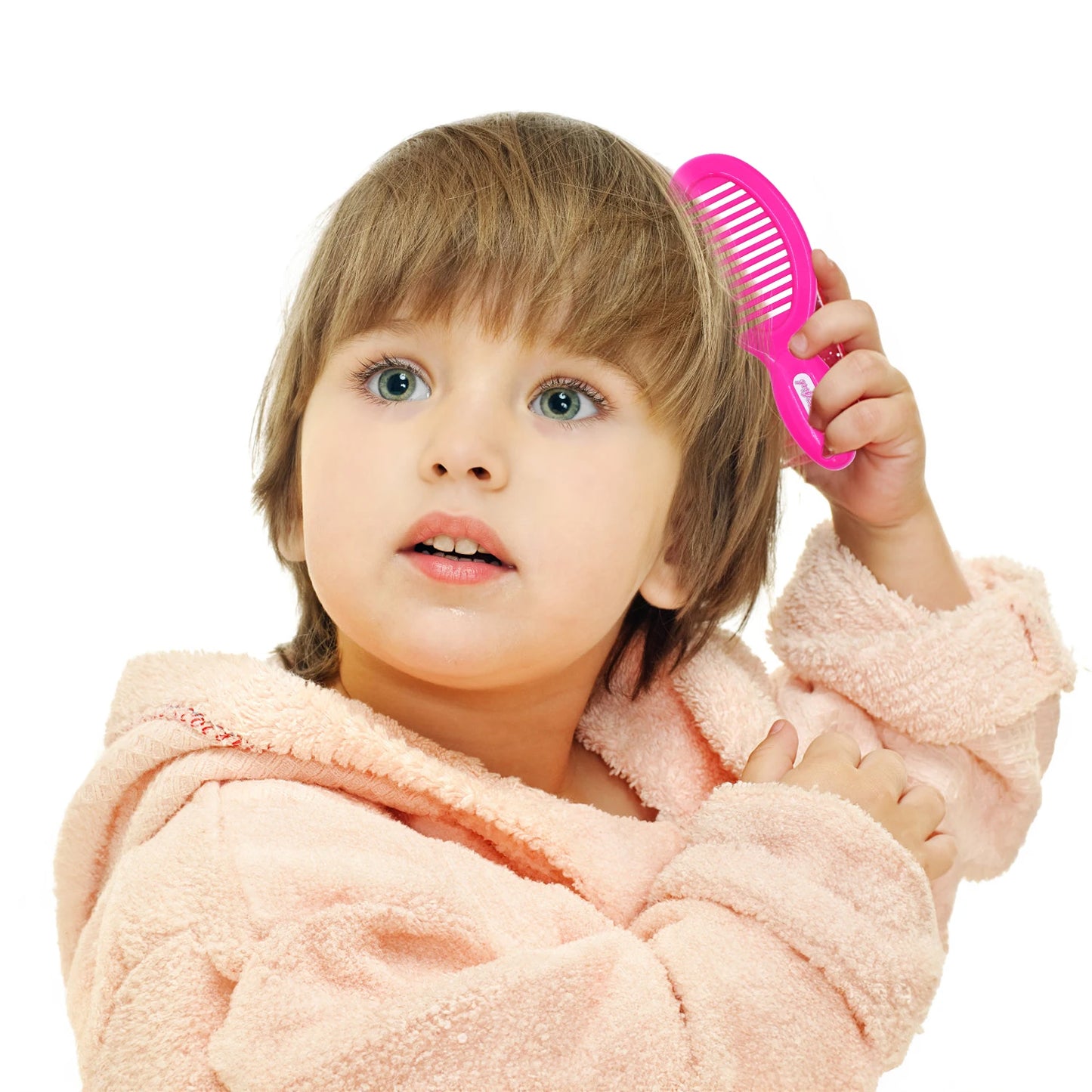 Makeup-Tools, Haartrockner, Haartrocknerklipsen, bunte Lichtsimulierung 1:1 Kinderpflege-Spielzeuge, Mädchen, Familienspielzeuge