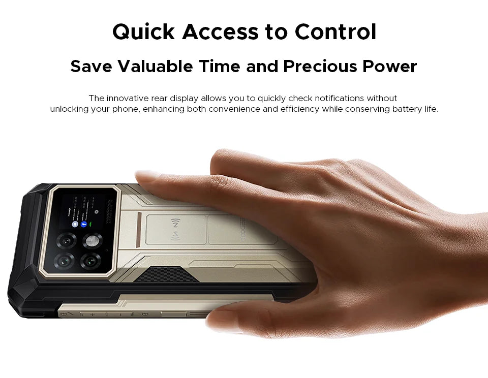 DOOGEE S200 Max Outdoor 5G - 22000 mAh Akku, 66 W, 6,72 Zoll