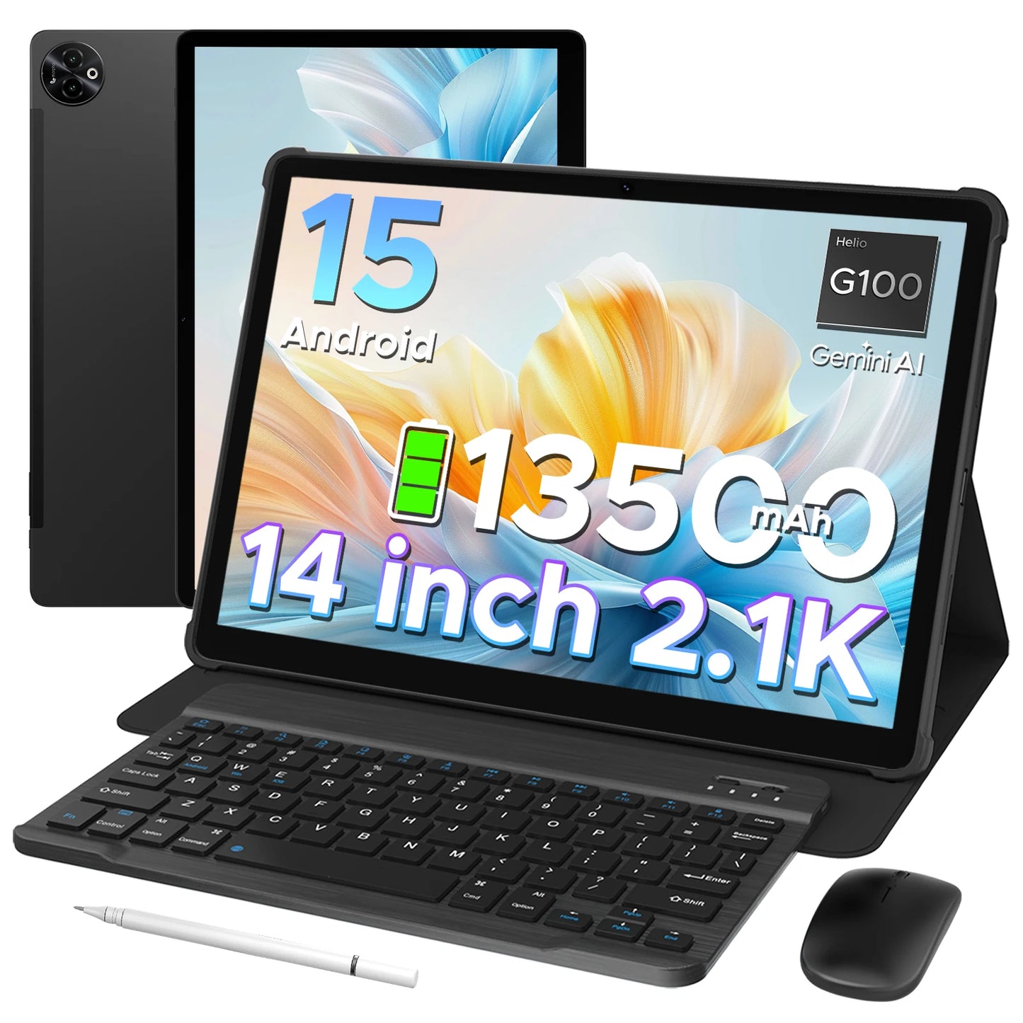 DOOGEE Tab E3 Max Gemini AI Quad-Lautsprecher - 14Zoll Display 256GBROM 13500mAh